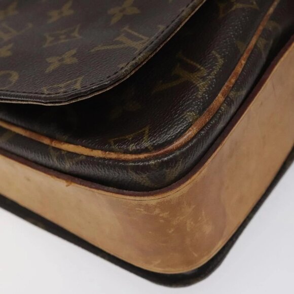 LOUIS VUITTON Monogram Cartouchiere GM Shoulder Bag M51252 LV Auth BA3340 - Picture 4 of 16